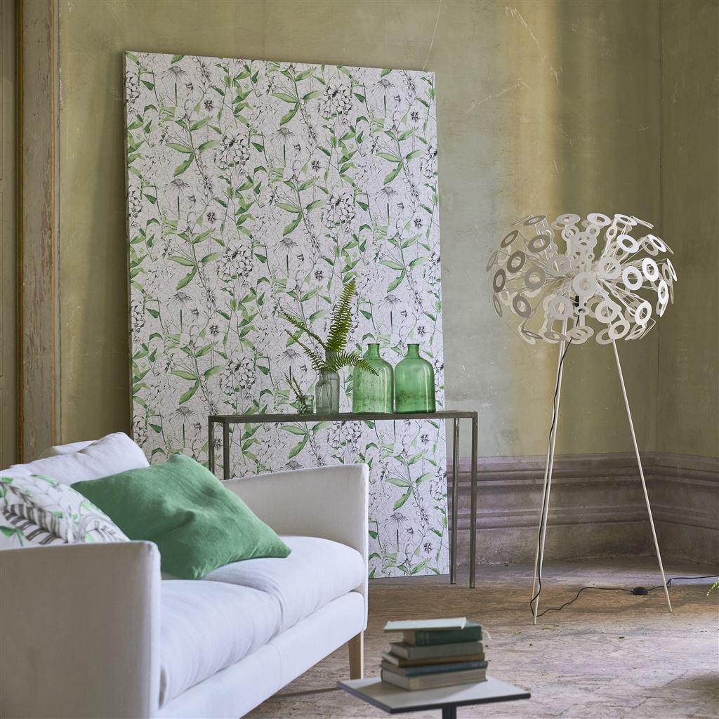 Emilie Emerald (The Edit - Flowers Wallpaper Volume I)