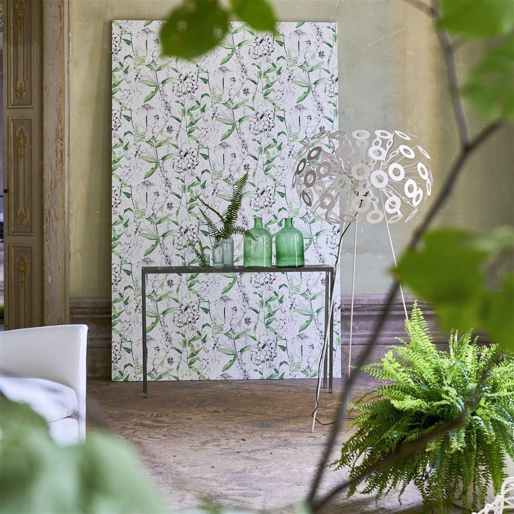 Emilie Emerald (The Edit - Flowers Wallpaper Volume I)