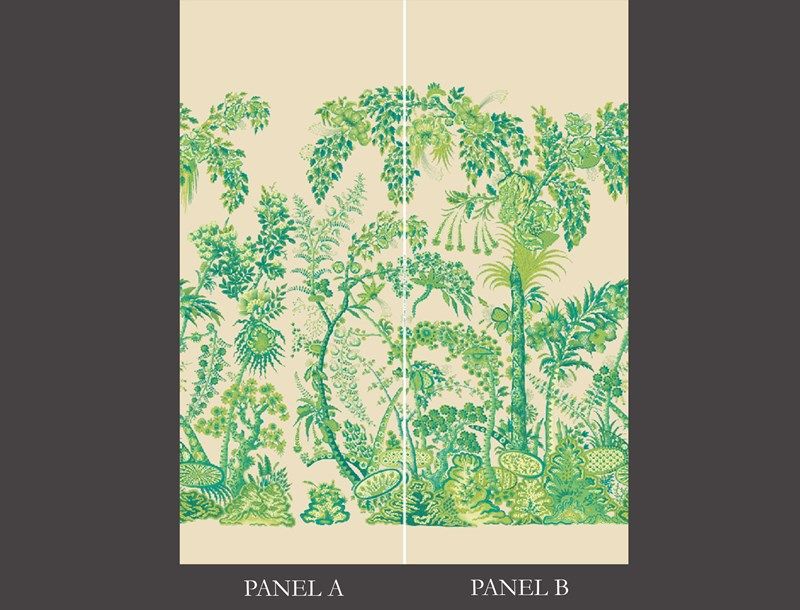 PALAMPORE PANEL A & B WALLPAPER (Atmosphere)