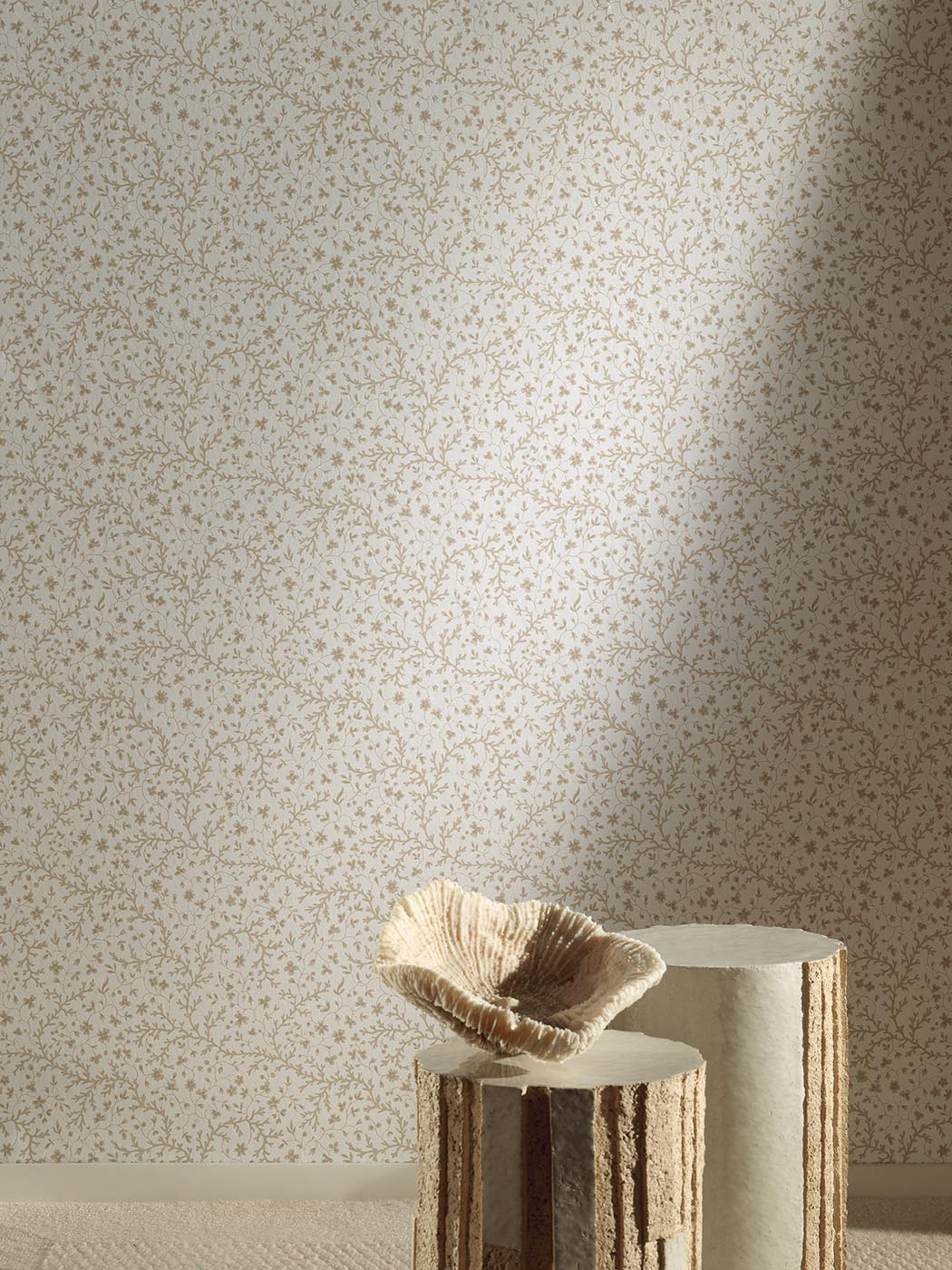 Fleurs de corail Beige - Eternel Ete