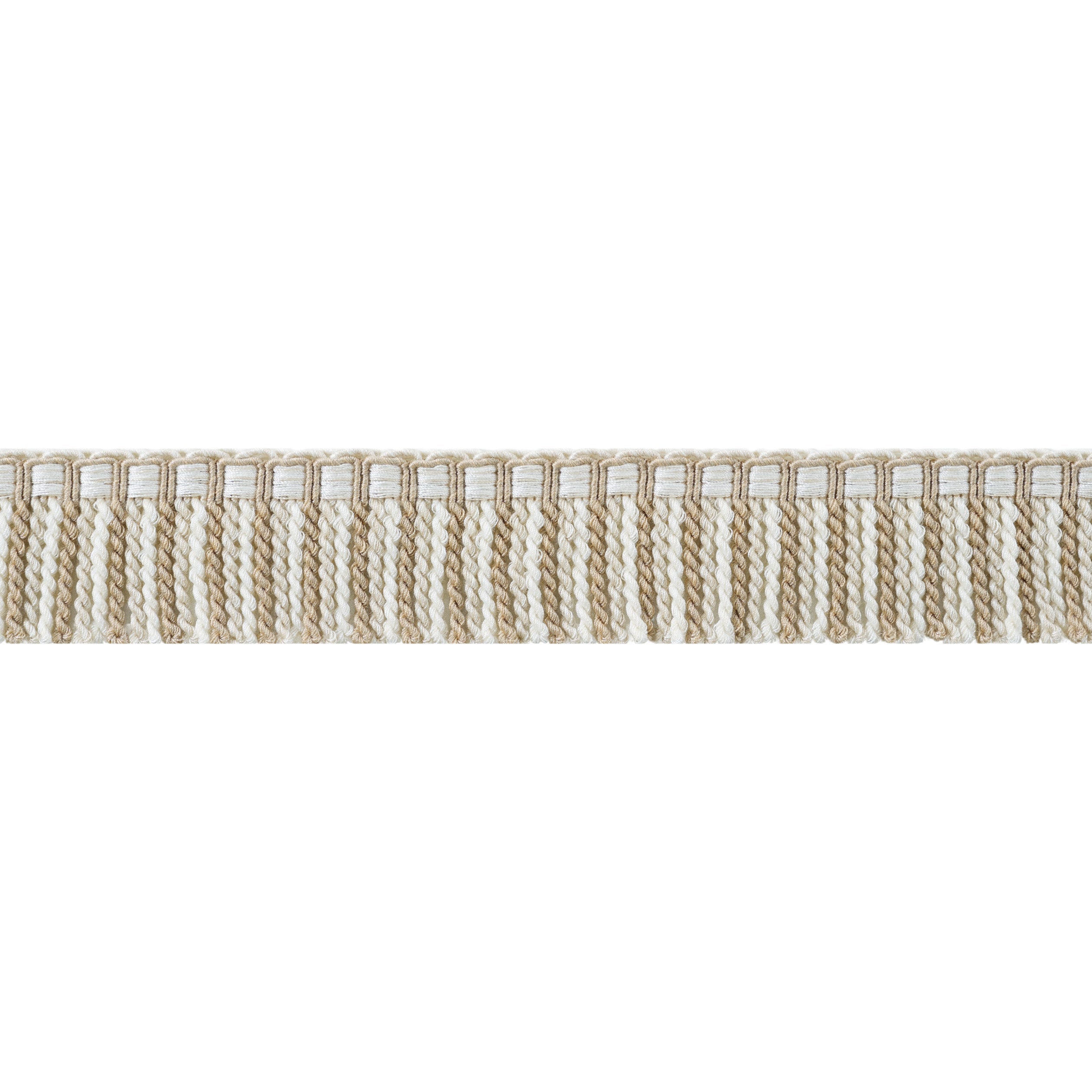 ESME FRINGE - Linen and Ivory