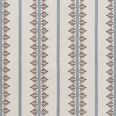 FERN STRIPE - Brown and Slate