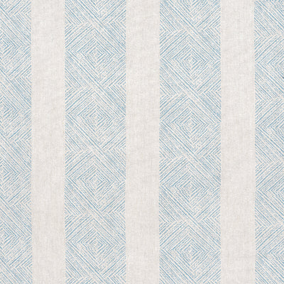 CLIPPERTON STRIPE - Blue on Natural
