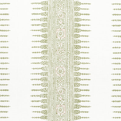 JAVANESE STRIPE - Green and White