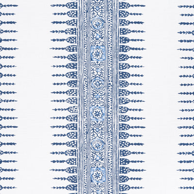 JAVANESE STRIPE - Navy and White