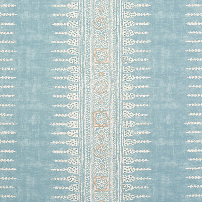 JAVANESE STRIPE - Spa Blue