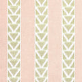 BURTON STRIPE - Blush and Green