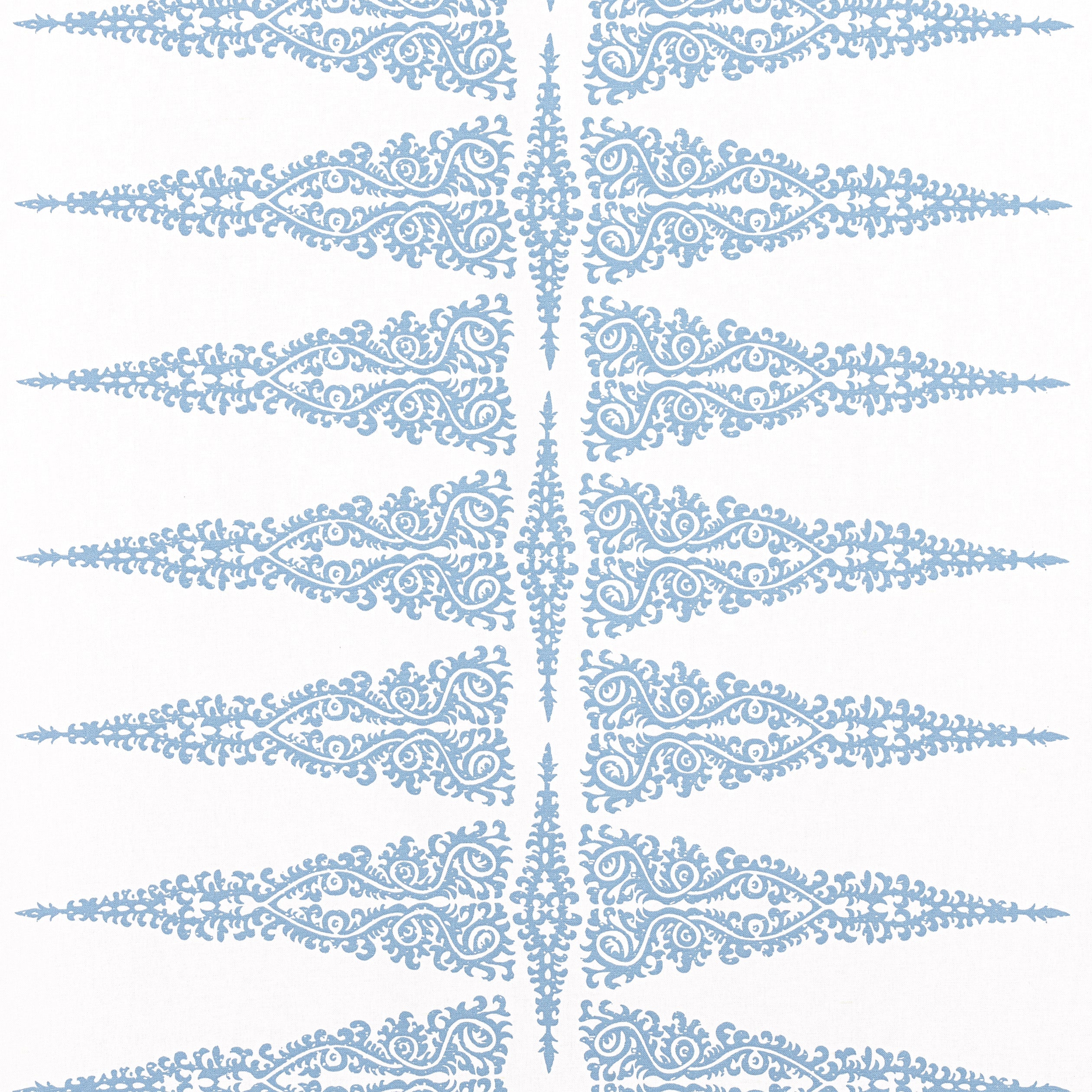 ELLERY STRIPE - Sky Blue on White