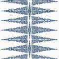 ELLERY STRIPE - Navy on White