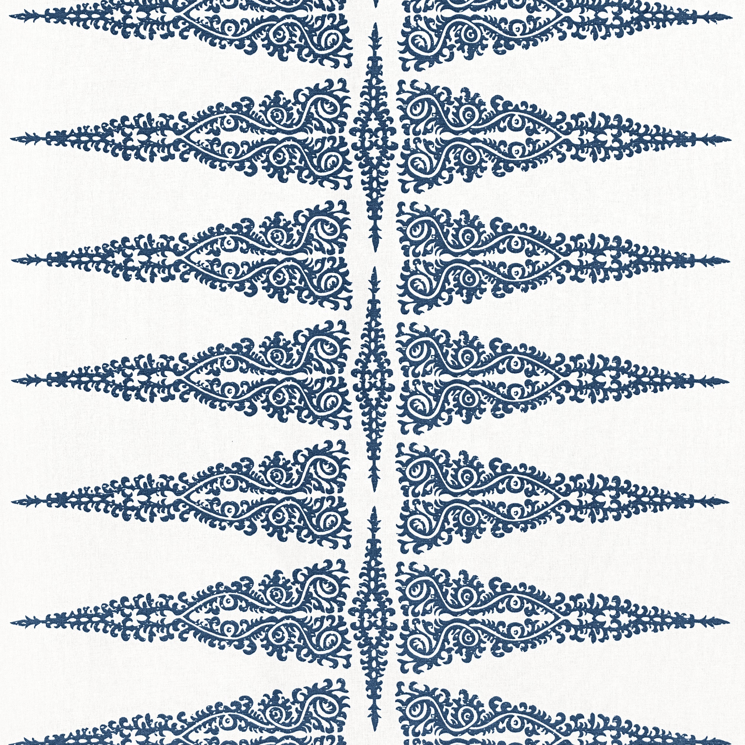 ELLERY STRIPE - Navy on White