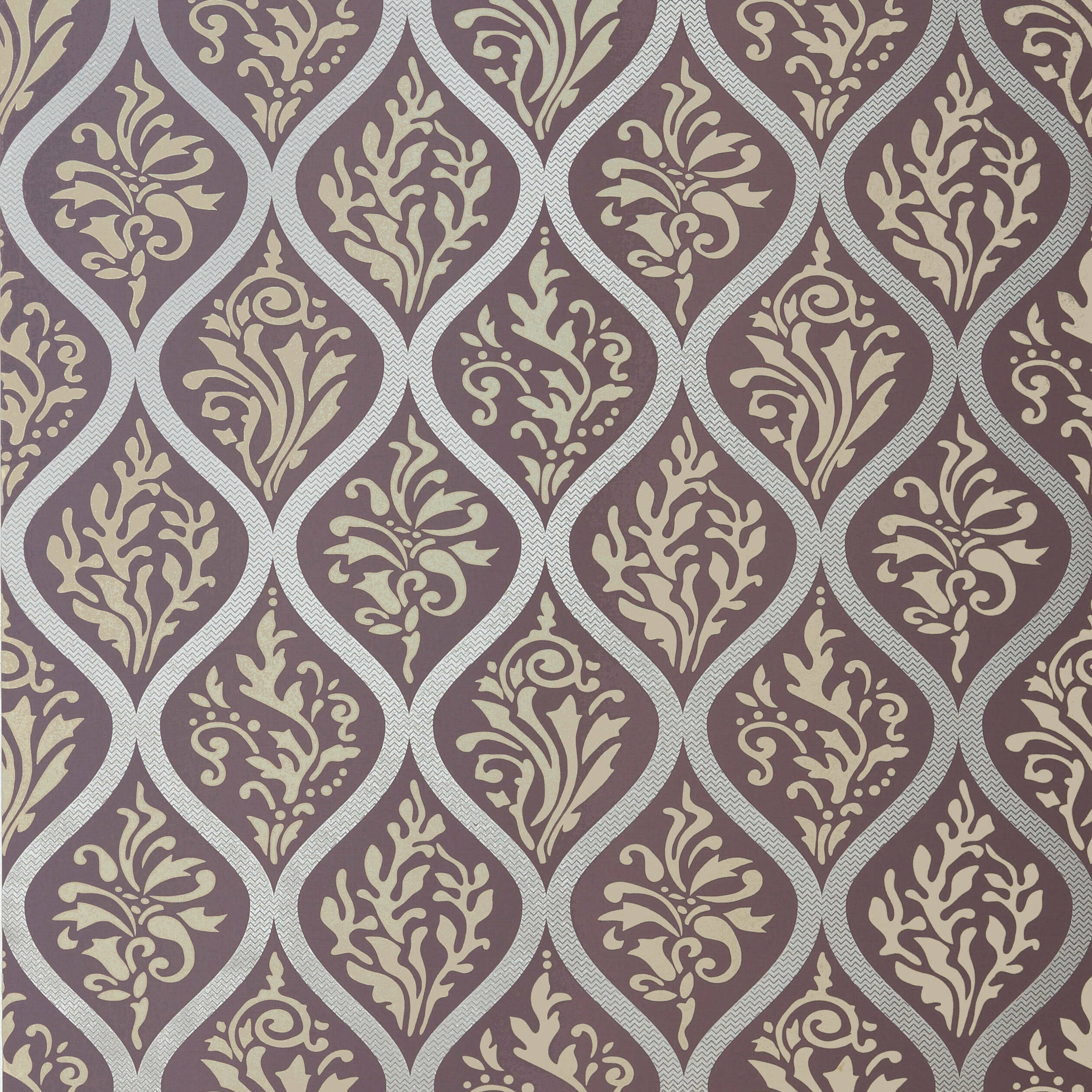 FRANCIS - Metallic on Plum