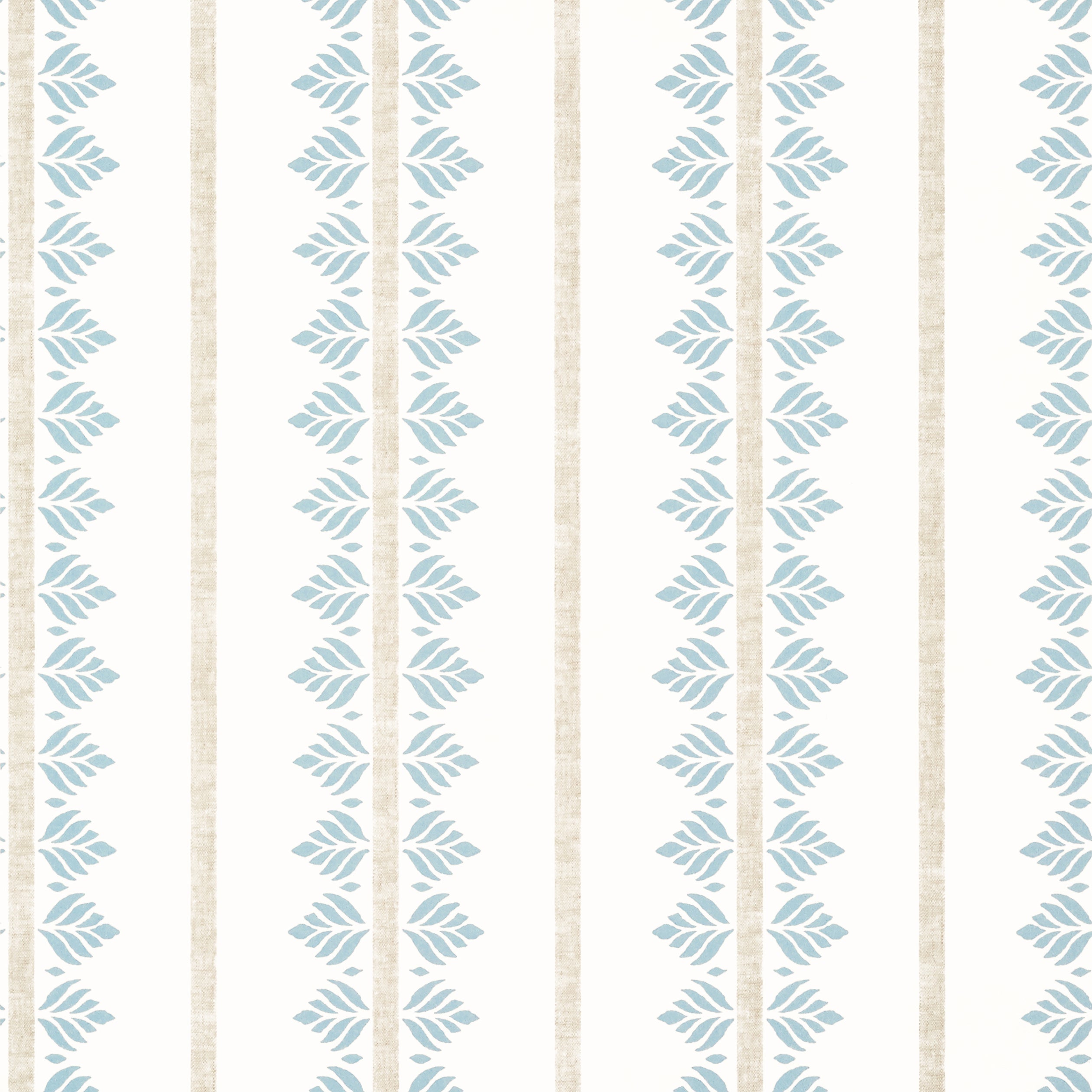FERN STRIPE - Spa Blue