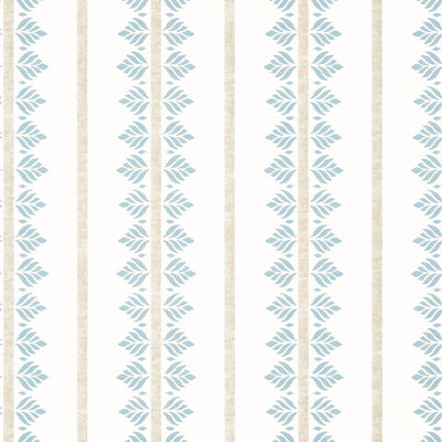 FERN STRIPE - Spa Blue