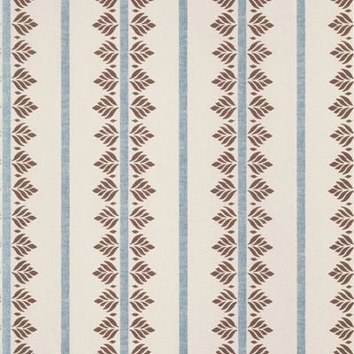 FERN STRIPE - Brown and Slate
