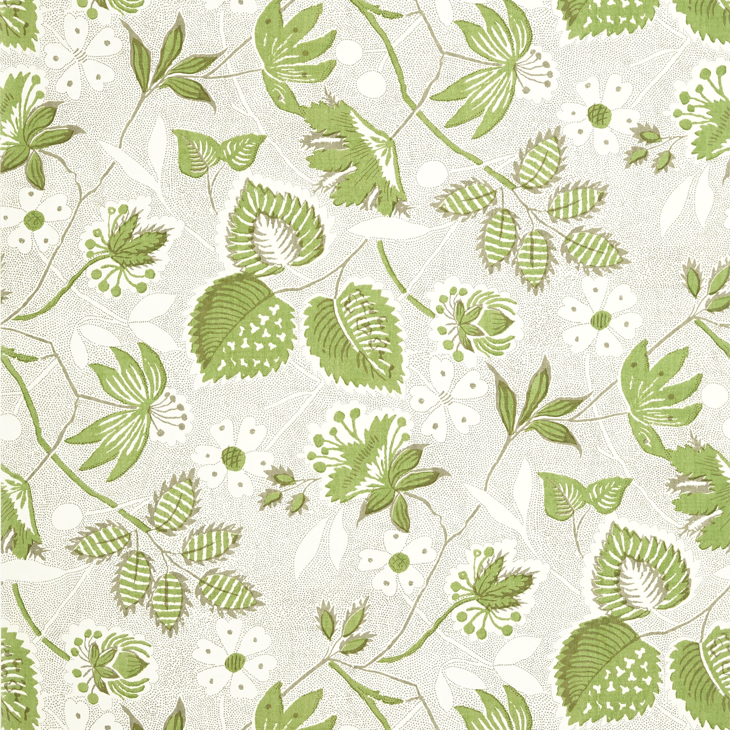 INDIENNE HAZEL - Green and Beige
