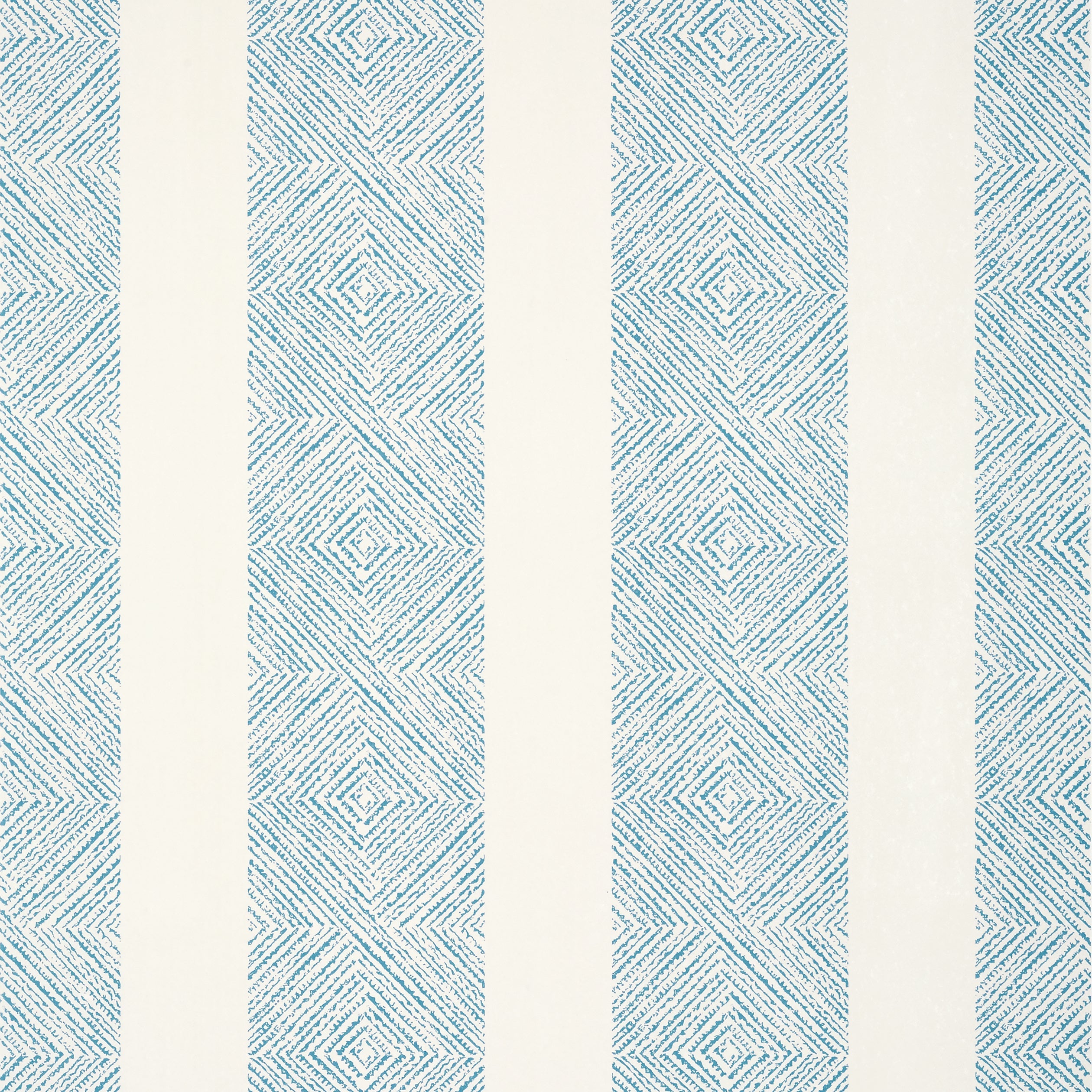 CLIPPERTON STRIPE - Blue on Natural