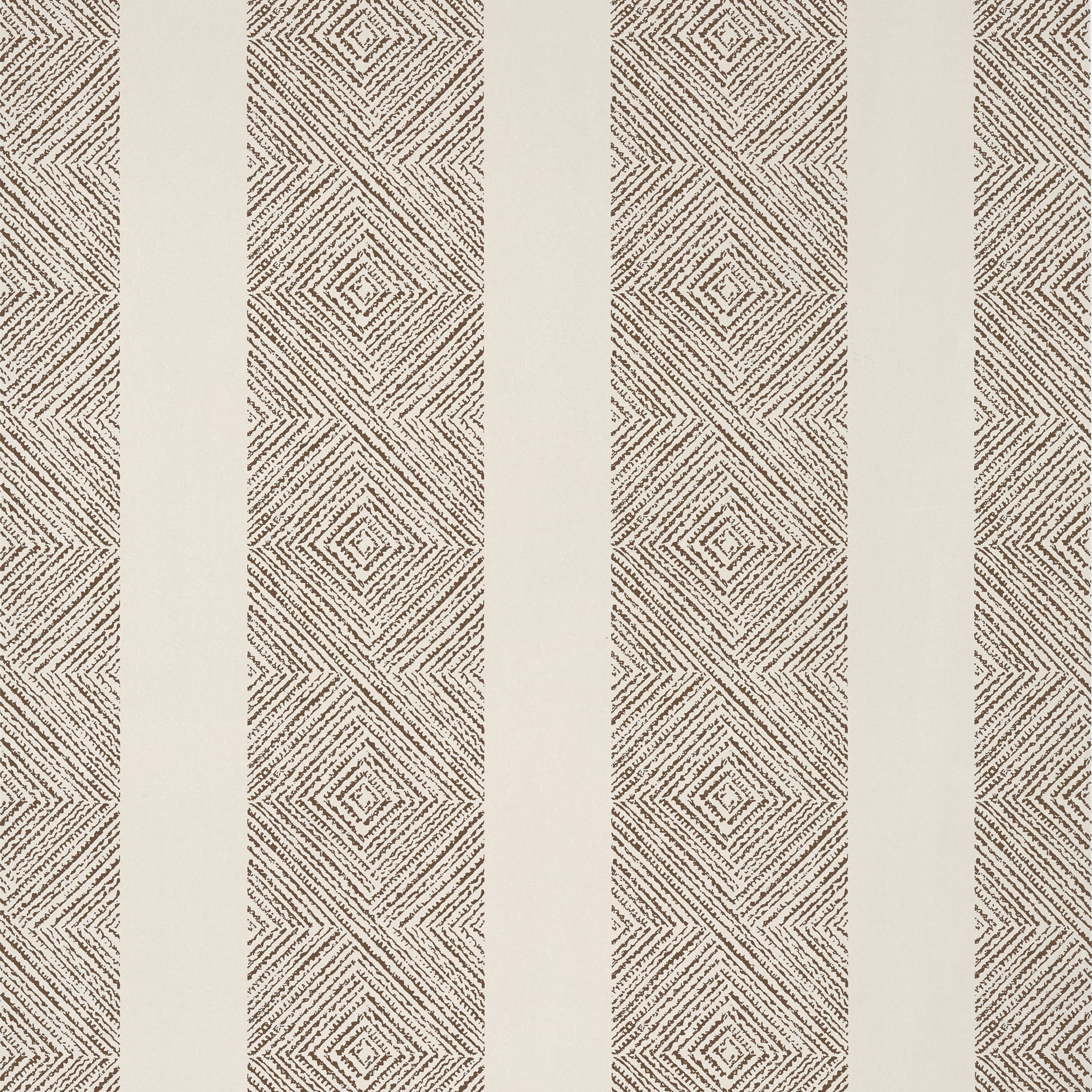 CLIPPERTON STRIPE - Brown on Natural