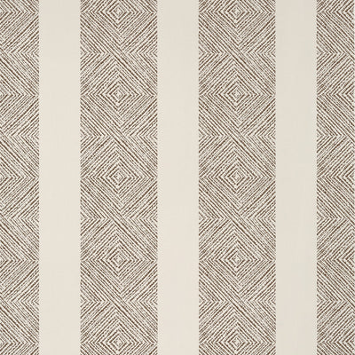 CLIPPERTON STRIPE - Brown on Natural