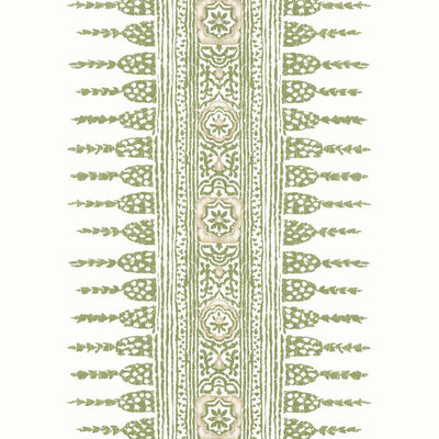 JAVANESE STRIPE - Green and White