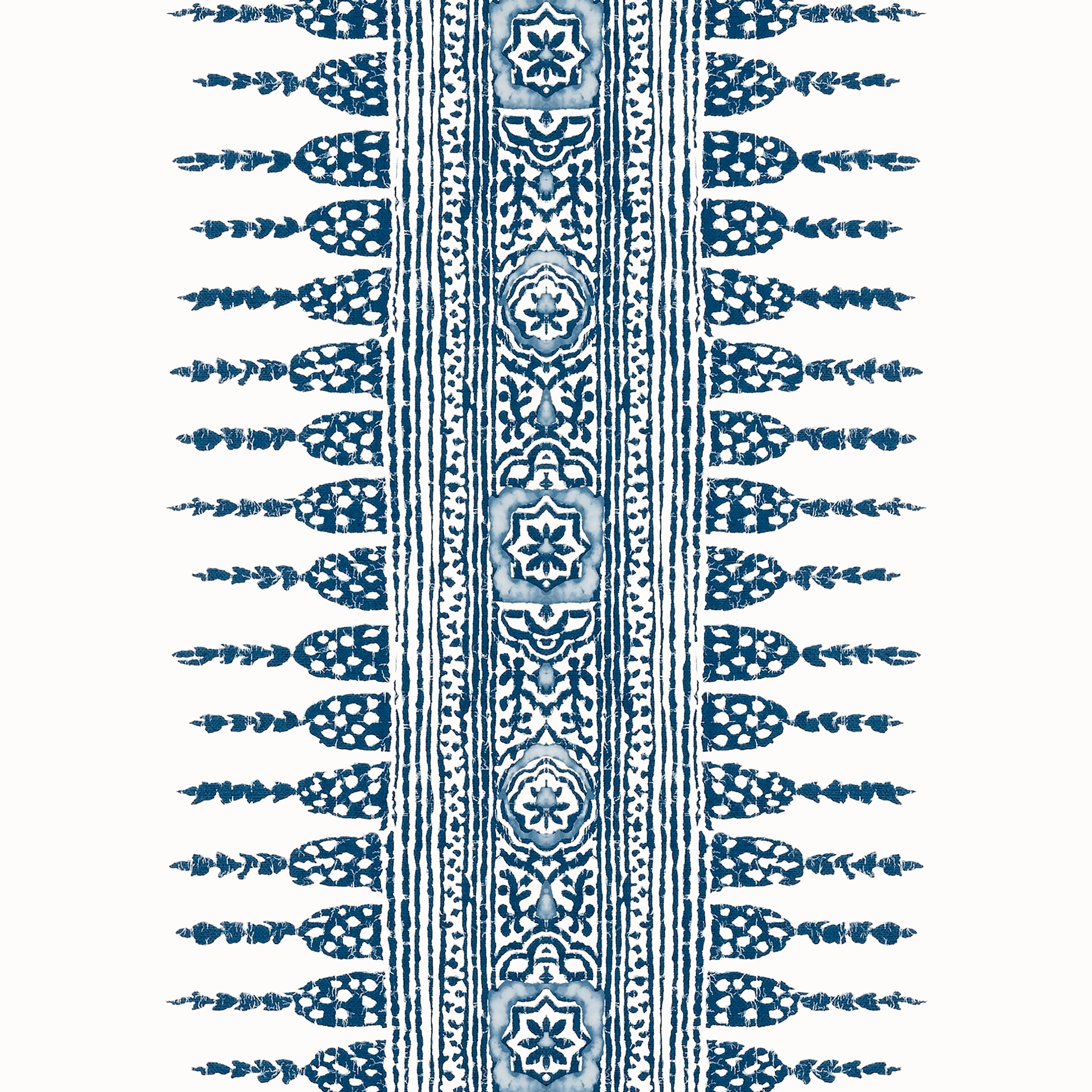 JAVANESE STRIPE - Navy and White