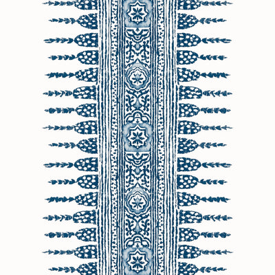 JAVANESE STRIPE - Navy and White