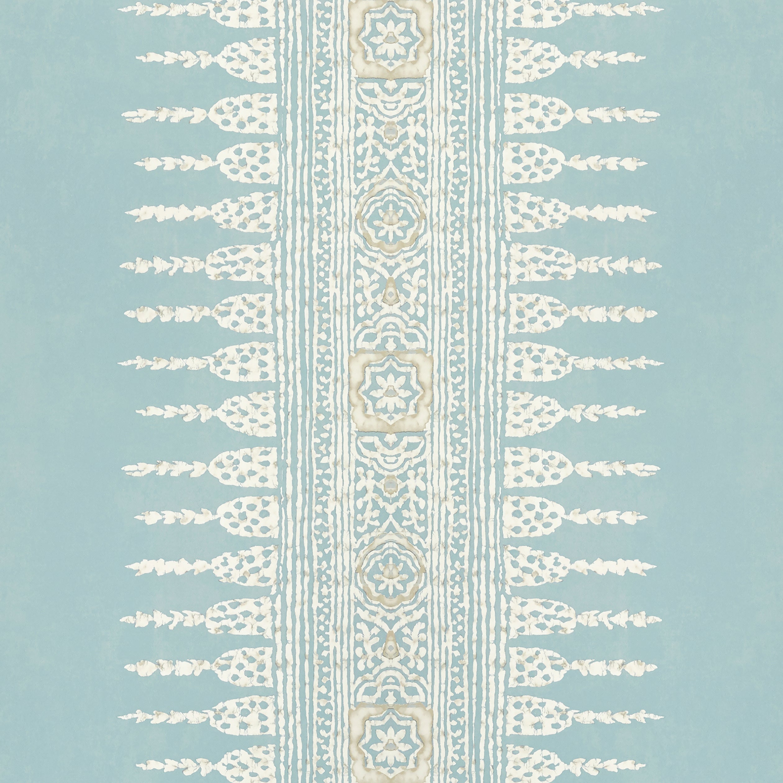JAVANESE STRIPE - Spa Blue