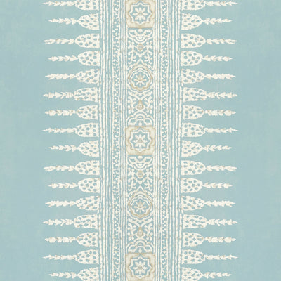 JAVANESE STRIPE - Spa Blue
