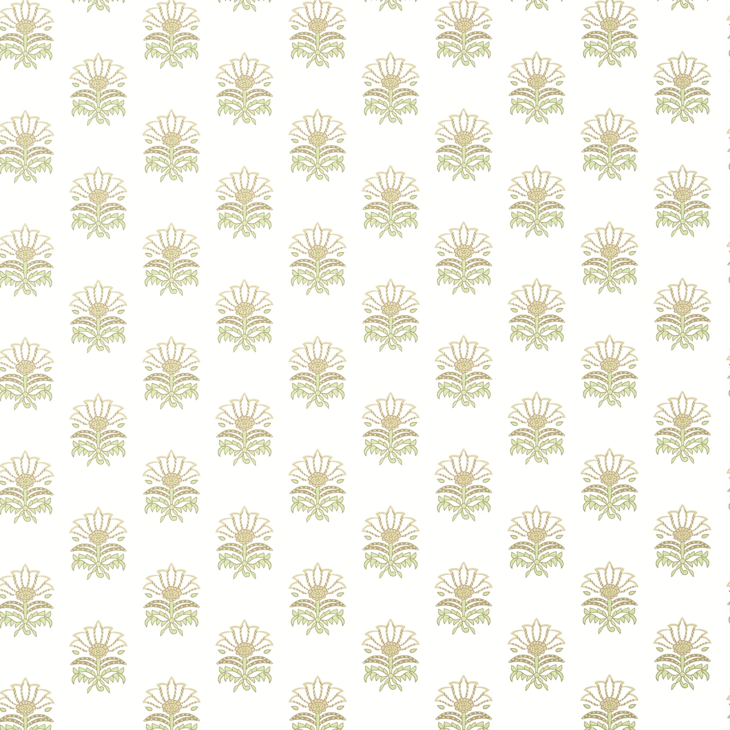 MILFORD - Beige and Green