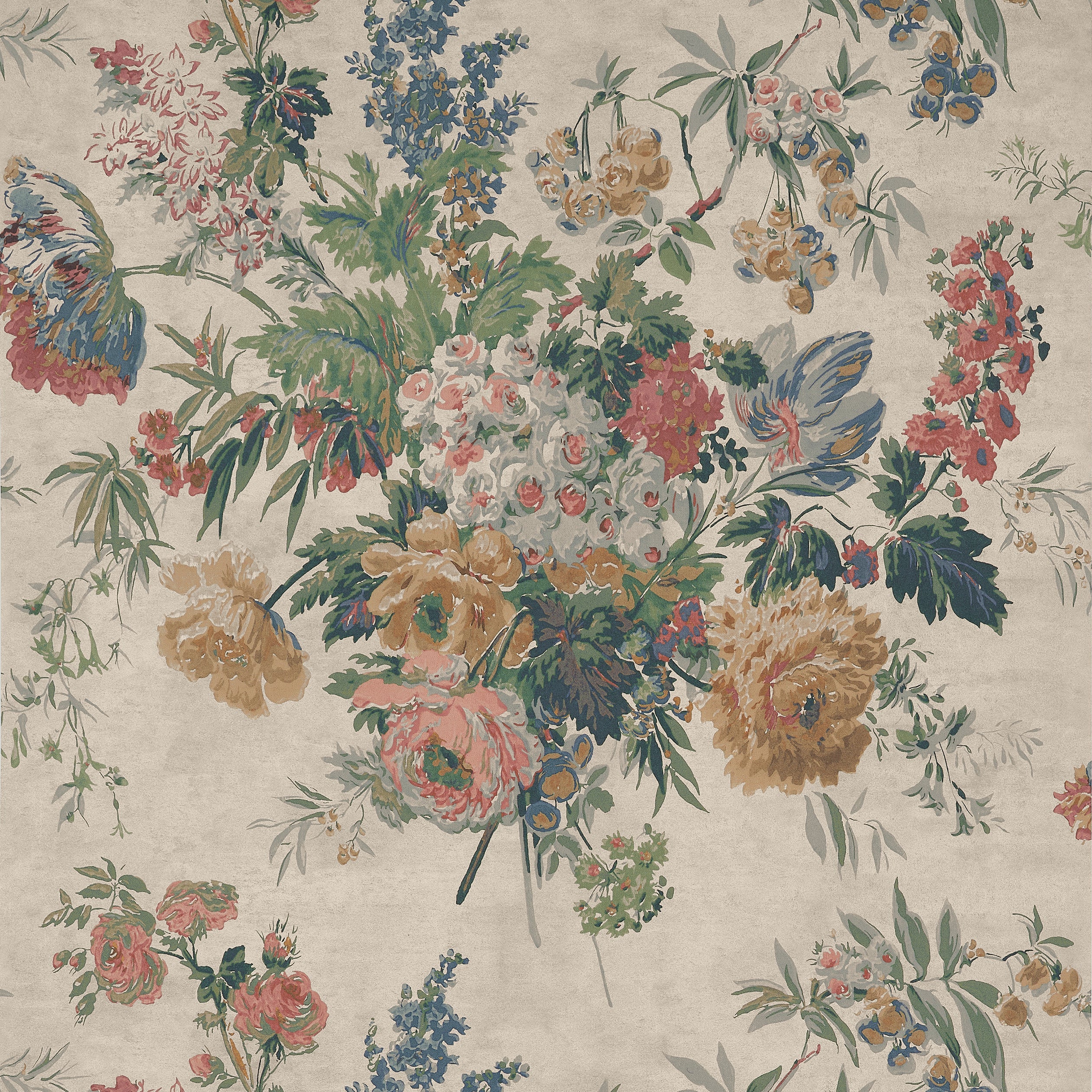 GARDEN CLUB - Apricot and Slate