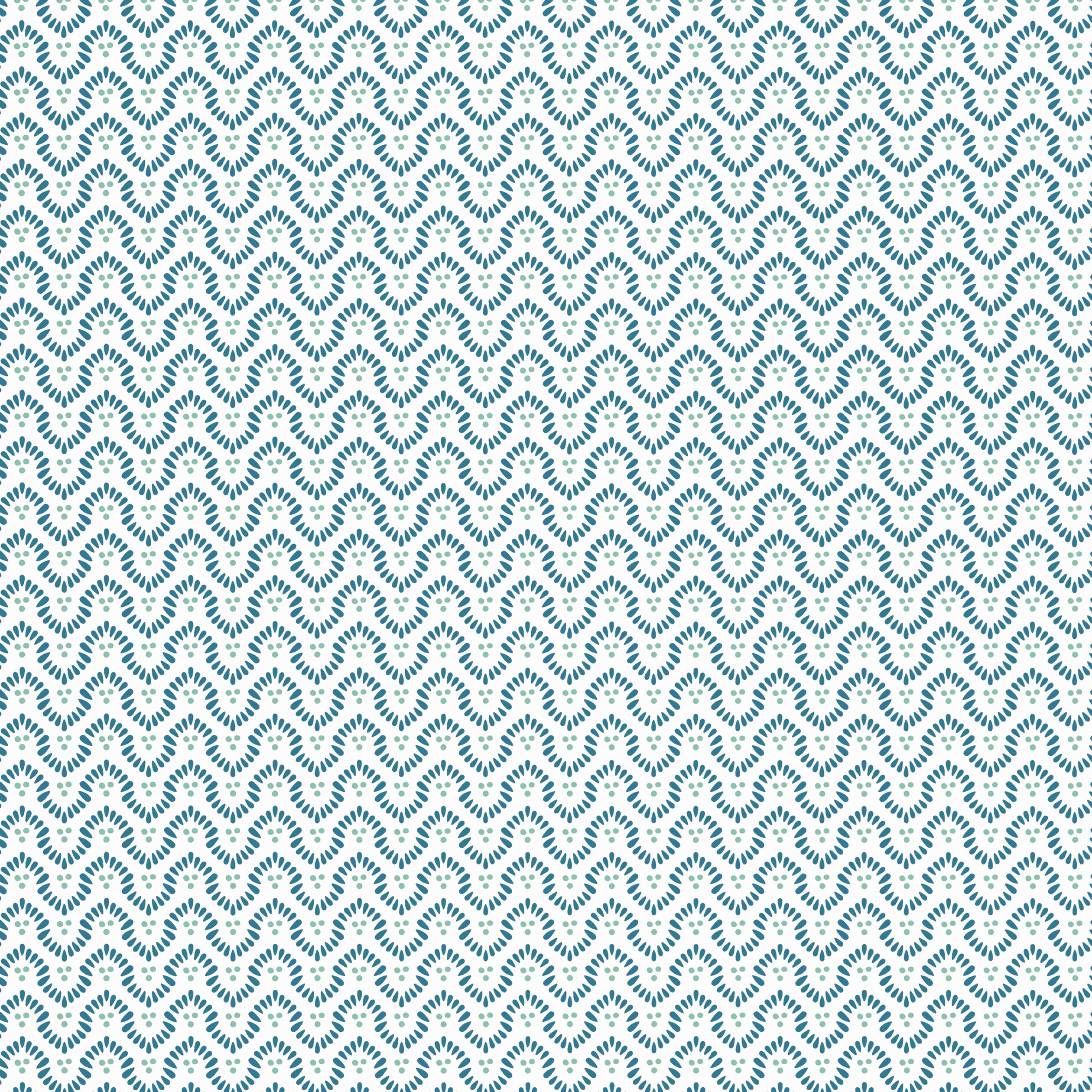 WYNFORD - Navy on White