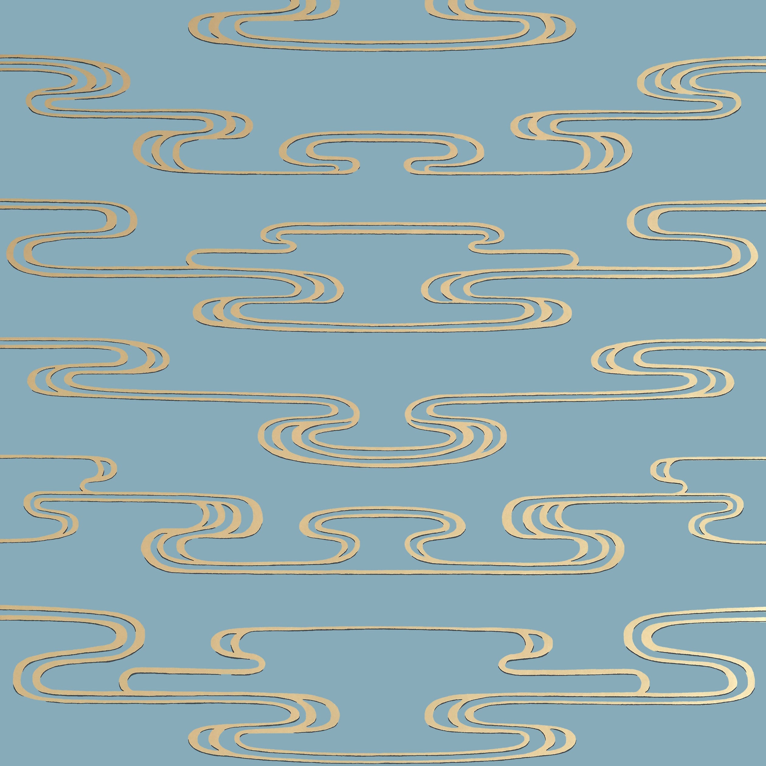 CLOUDWATER - Metallic Gold on Mineral