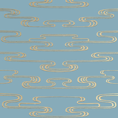 CLOUDWATER - Metallic Gold on Mineral