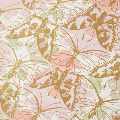 PAXTON - Metallic Gold on Blush