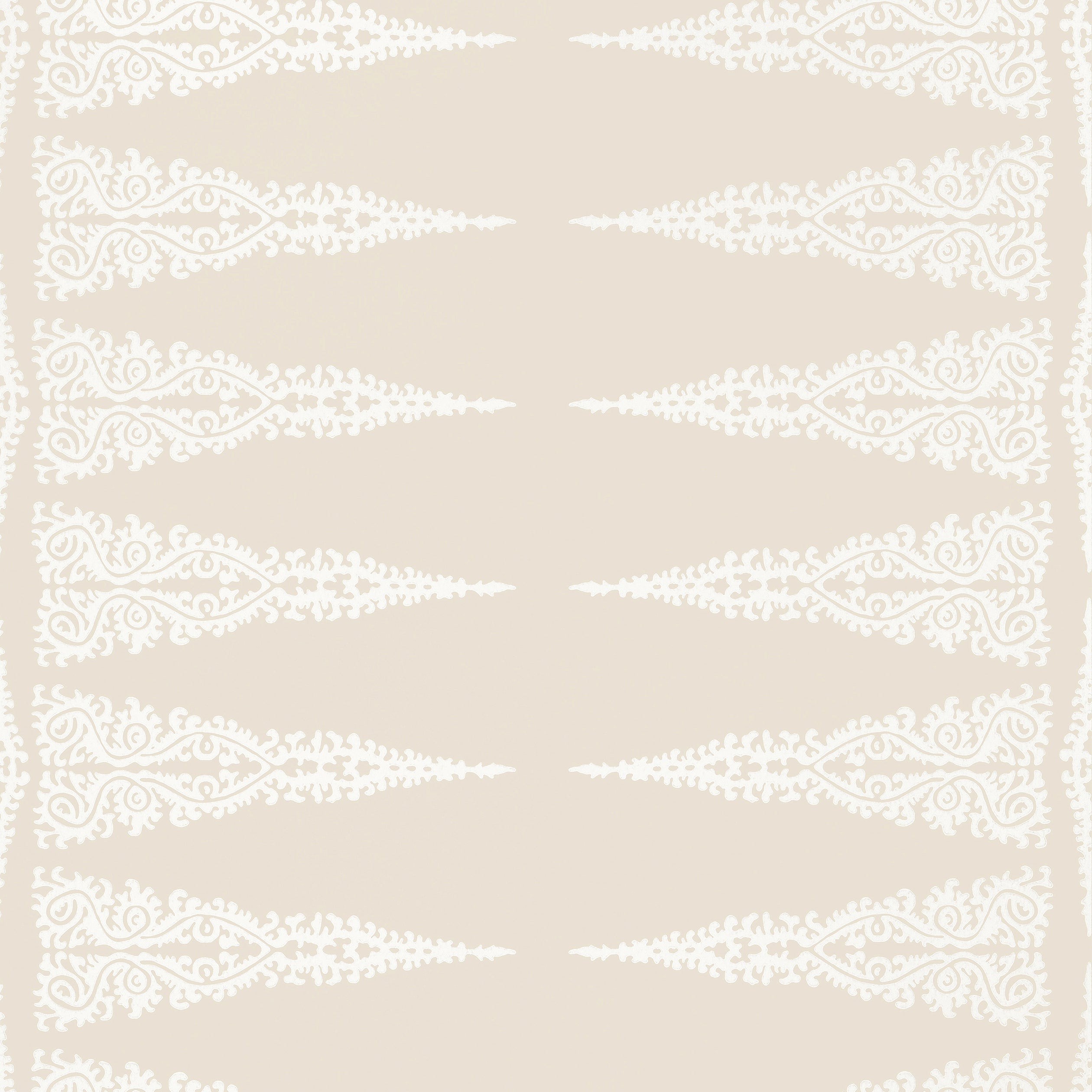 ELLERY STRIPE - White on Beige