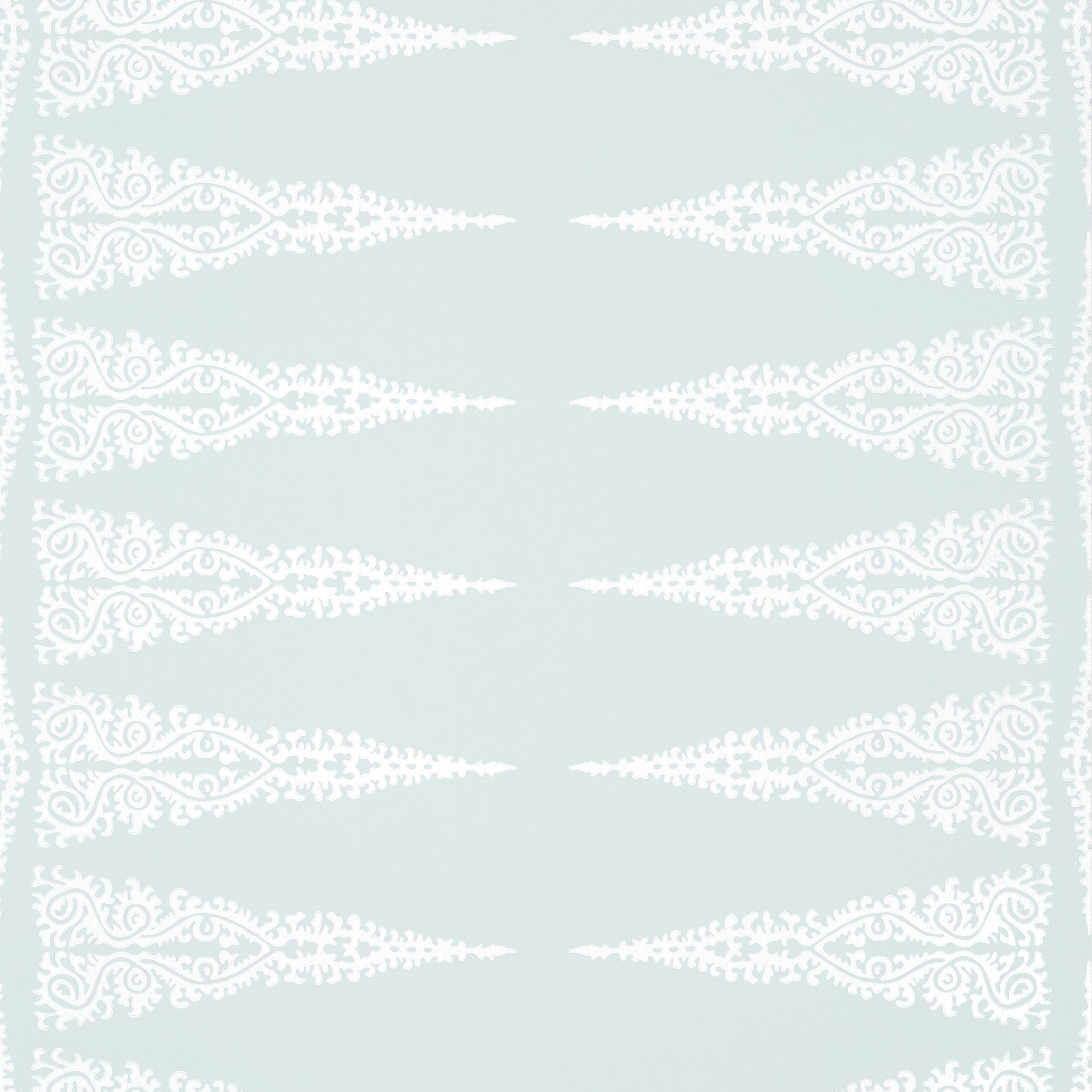 ELLERY STRIPE - White on Soft Blue