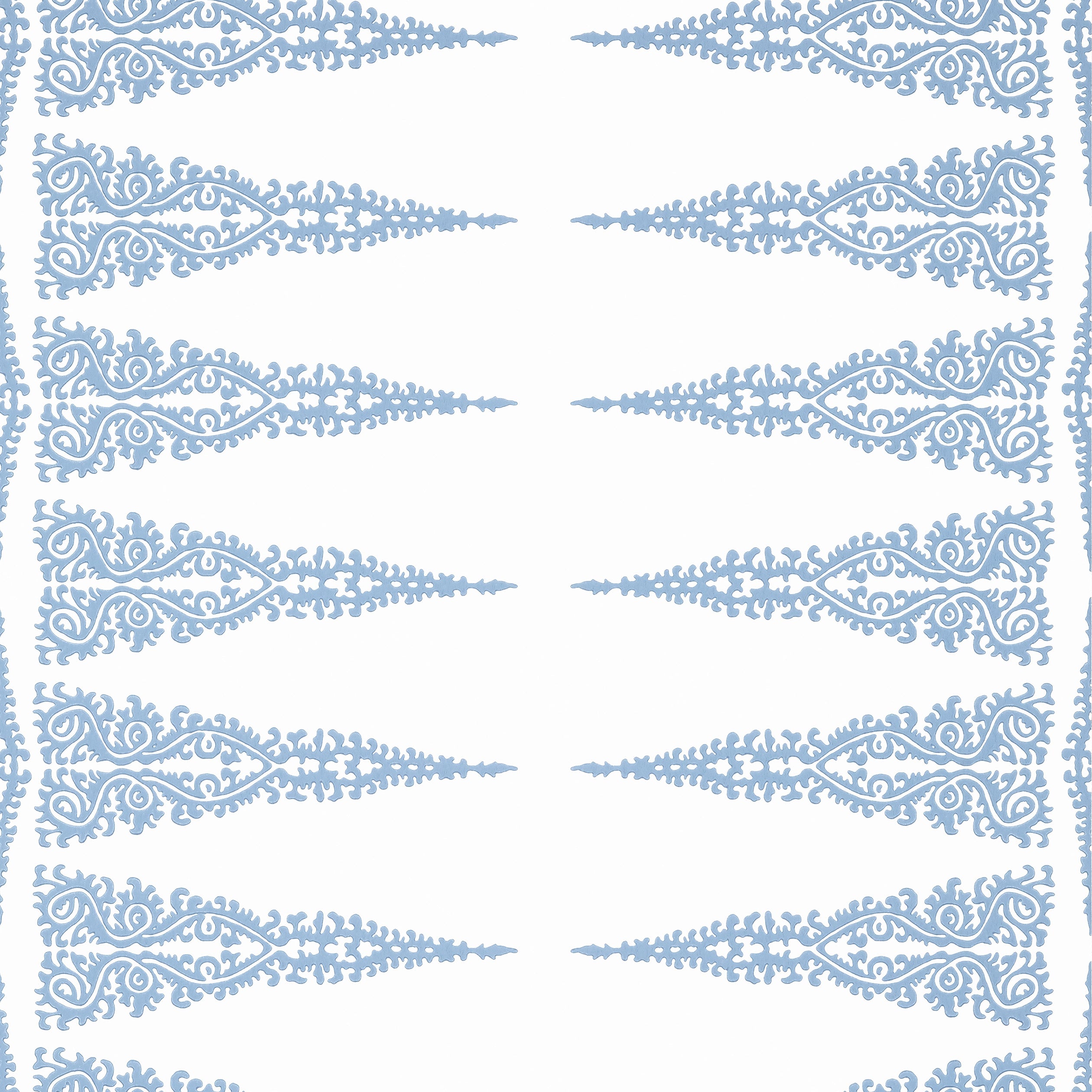 ELLERY STRIPE - Sky Blue on White