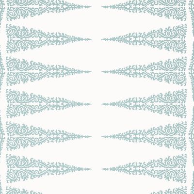 ELLERY STRIPE - Robin's Egg on White