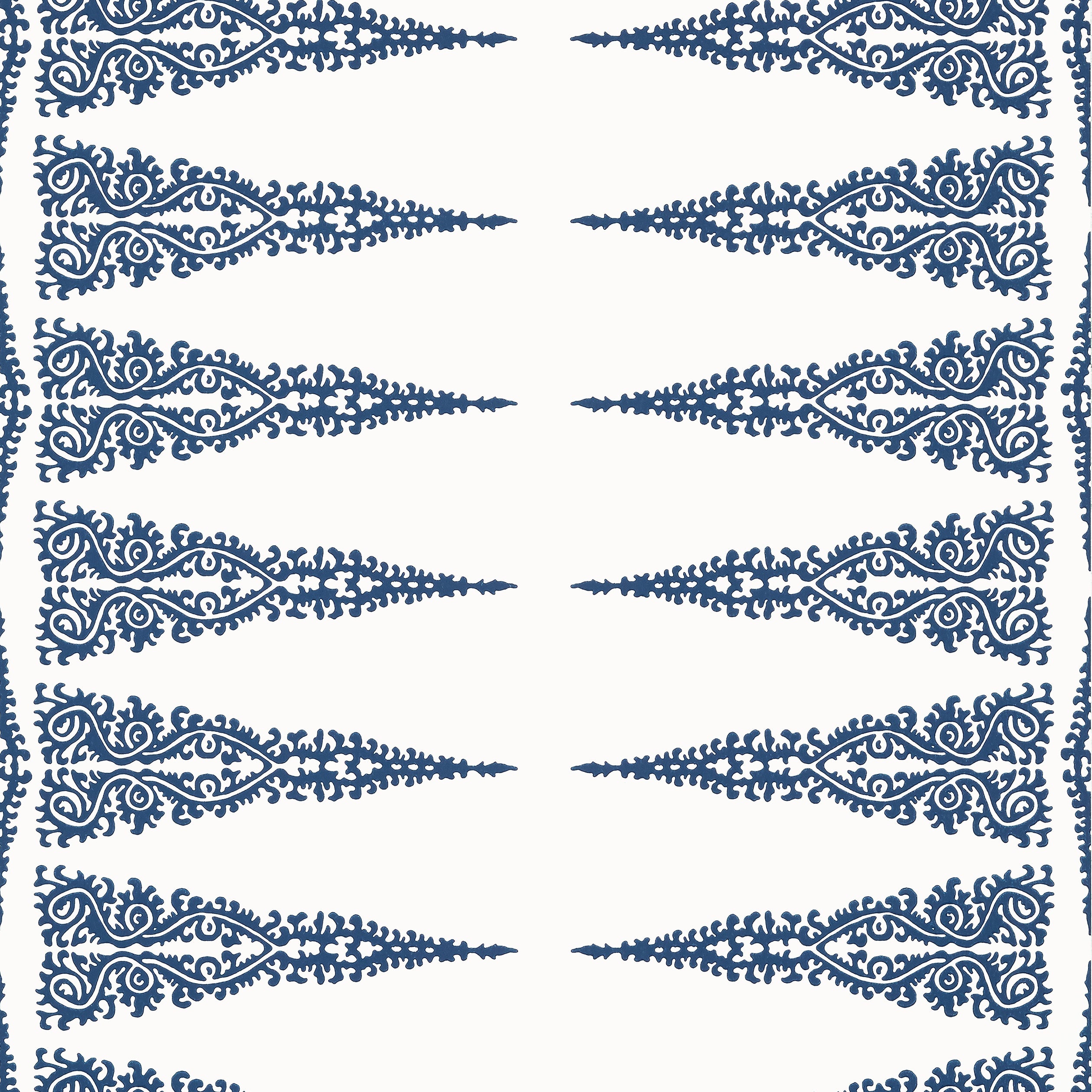 ELLERY STRIPE - Navy on White