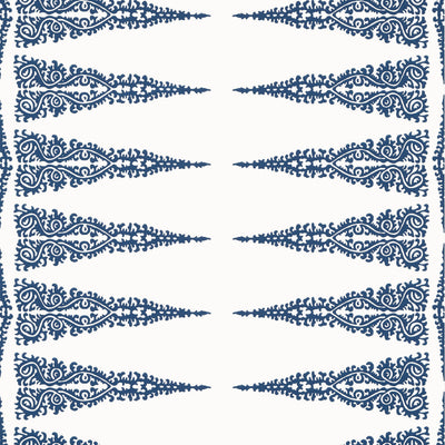 ELLERY STRIPE - Navy on White