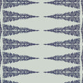ELLERY STRIPE - Navy on Soft Teal