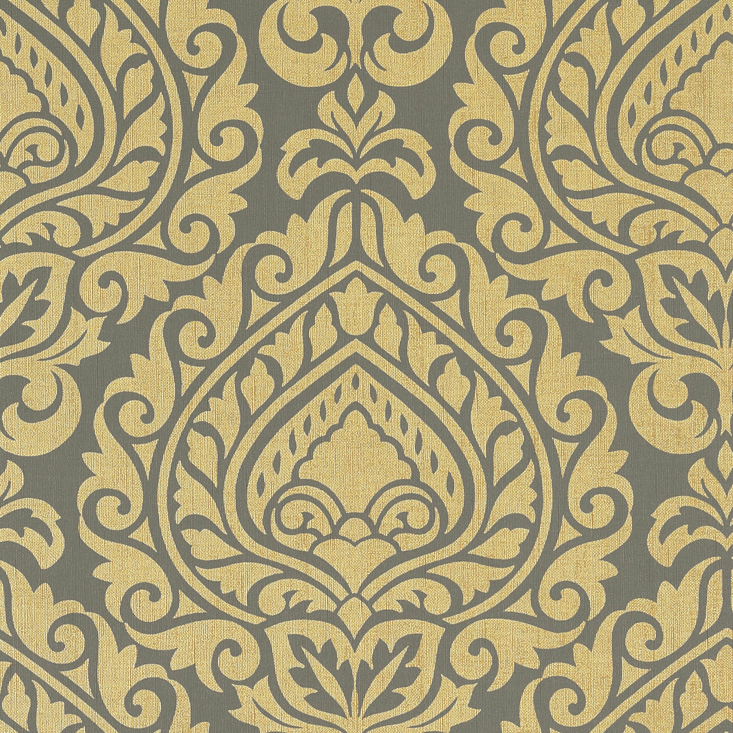 ANNETTE - Metallic Gold on Smoke