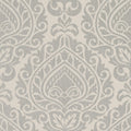 ANNETTE - Metallic Silver on Linen