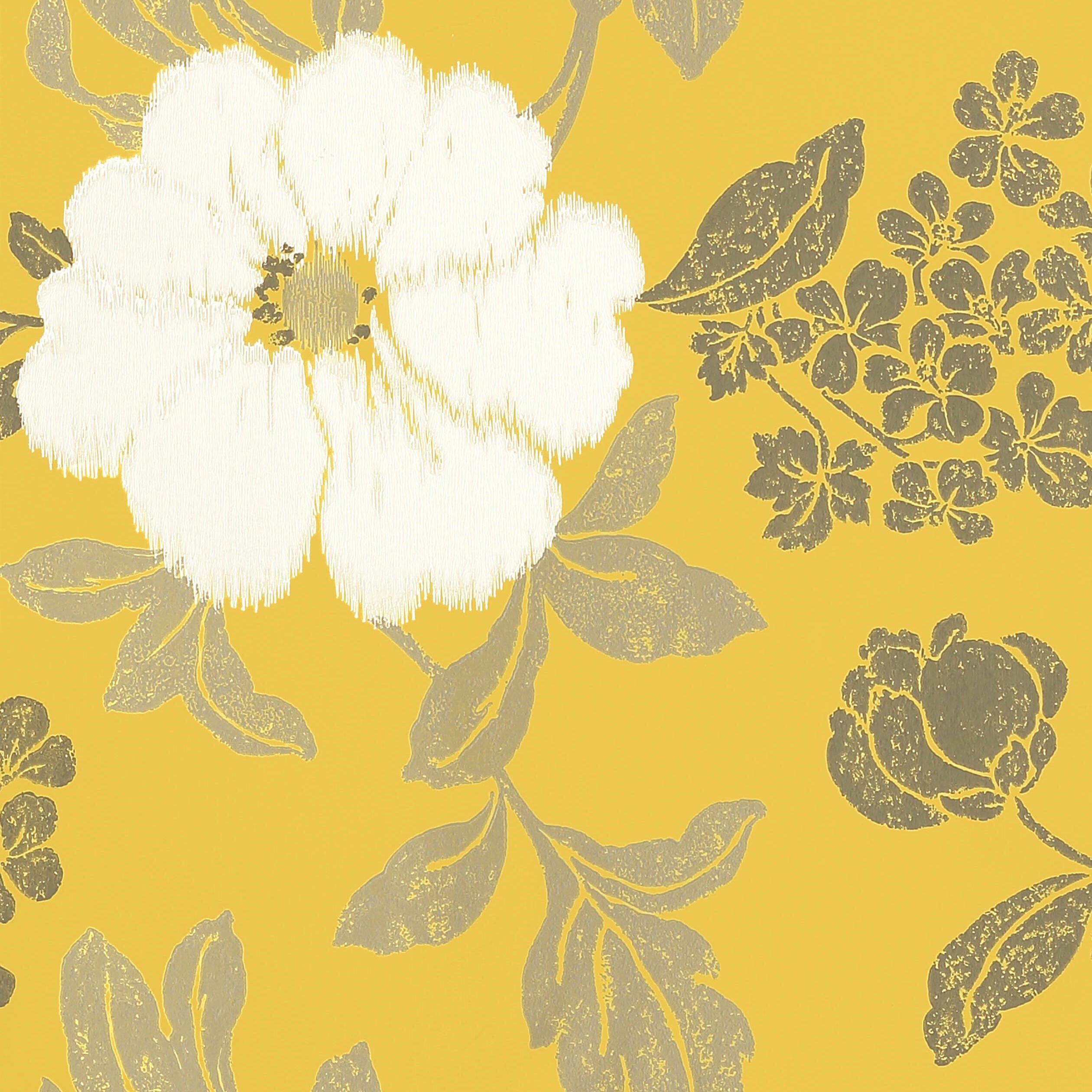 RUE DE SEINE - Off White on Yellow