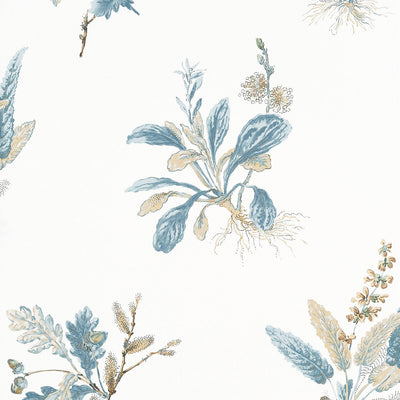 WOODLAND - Beige and Soft Blue