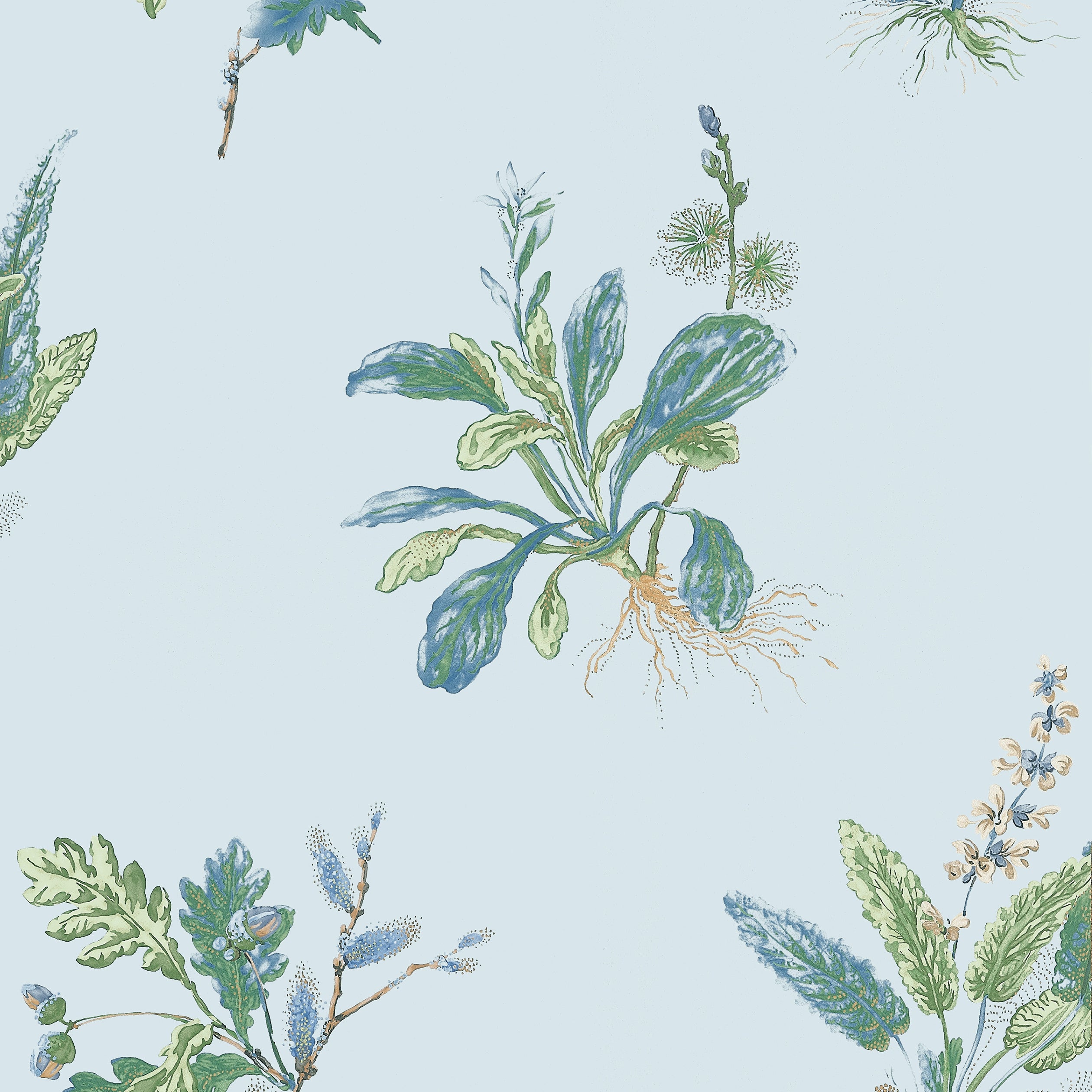 WOODLAND - Blue and Green