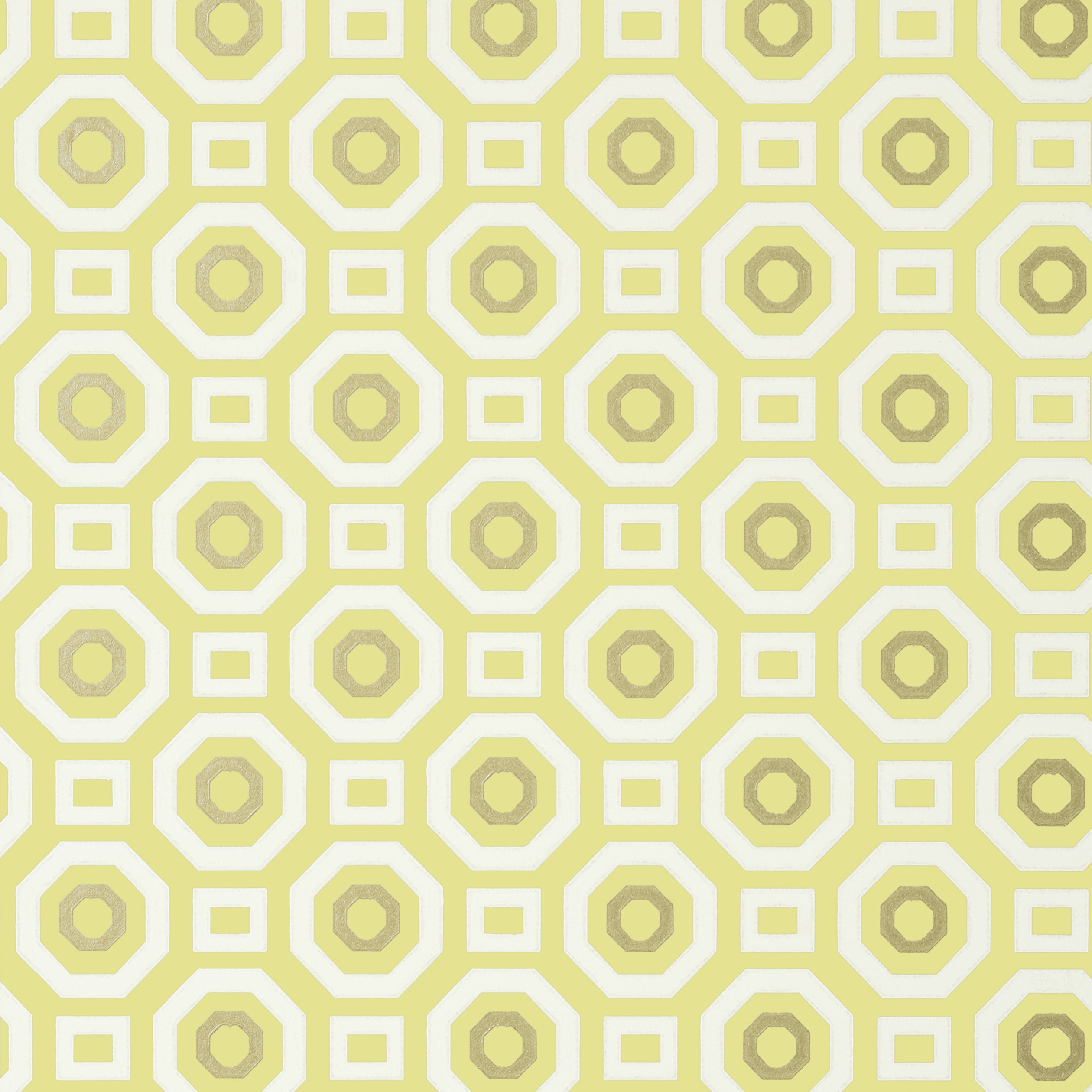 ZANE - Metallic Gold on Citron