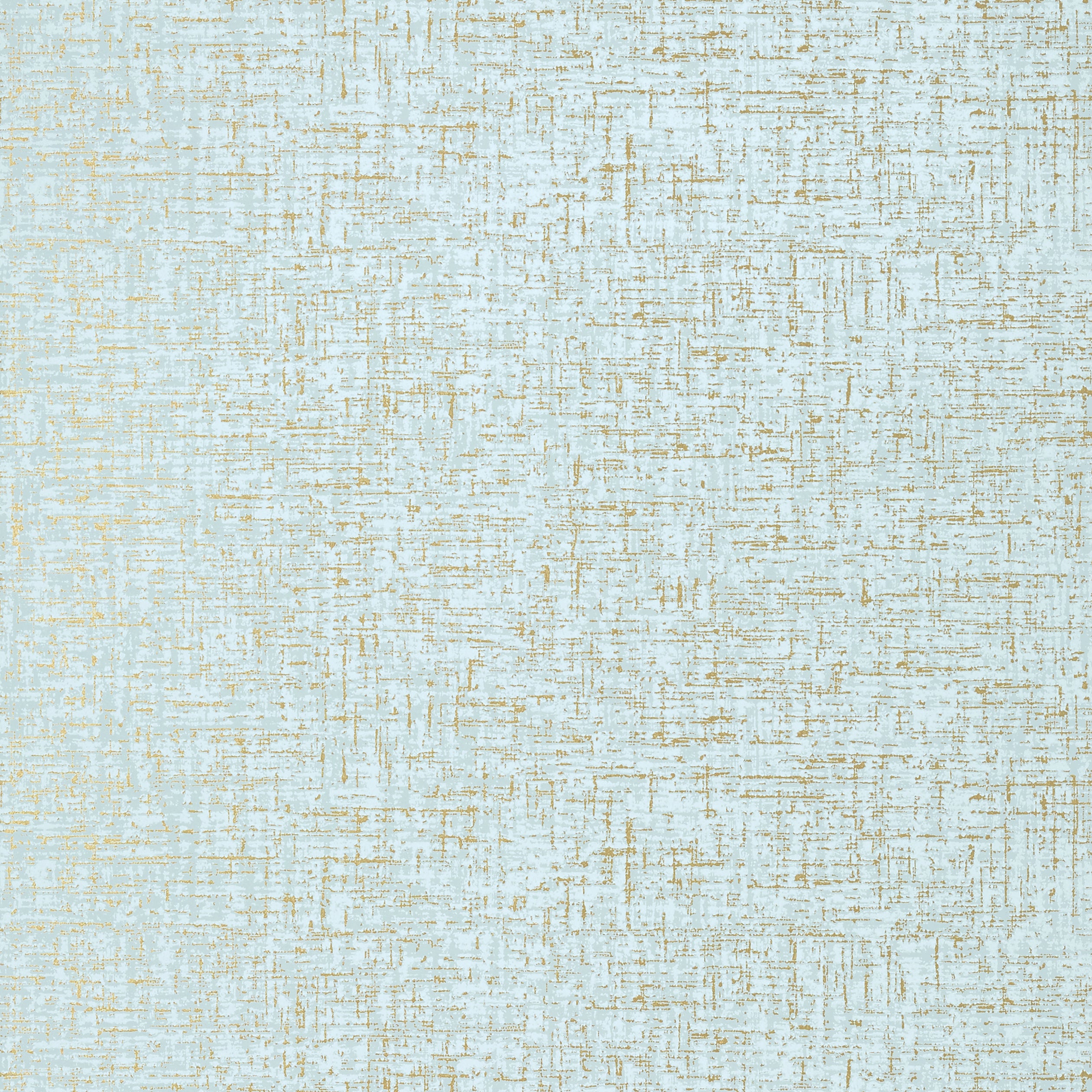 TRESCO - Metallic Gold on Aqua