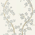 ST. ALBANS GROVE - Silver on Cream