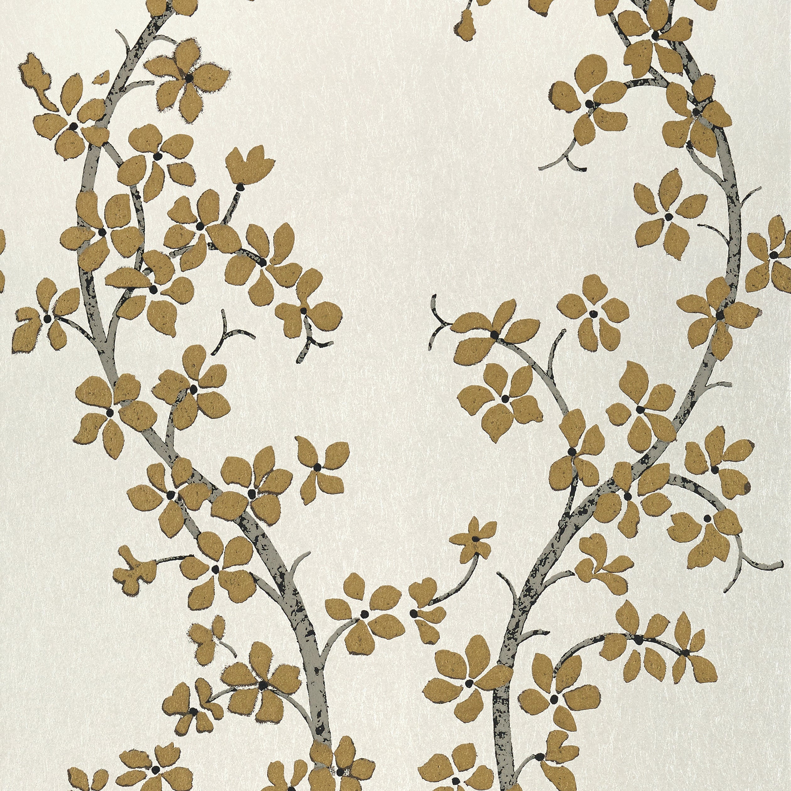 ST. ALBANS GROVE - Metallic Gold on Pearl
