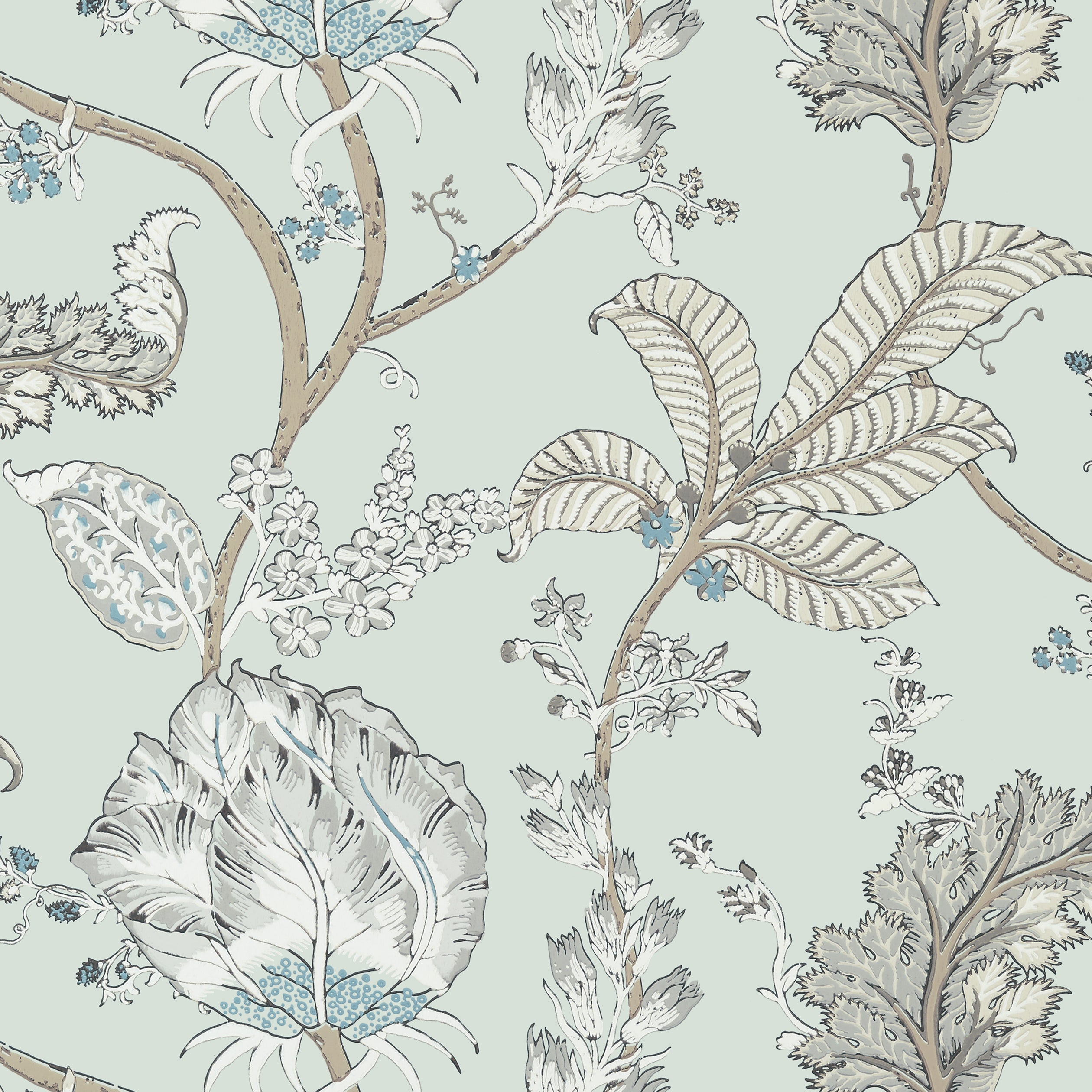 KALAMKARI VINE - Robin's Egg